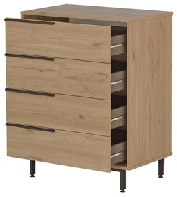Cômoda ON17 – Nogueira – 74,8 cm x 95,1 cm x 44,5 cm