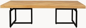 Mesa de centro com tampo em madeira Class