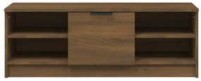 Móvel TV 102x35,5x36,5 cm madeira processada carvalho castanho