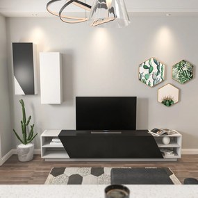 Unidade TV Zebra – Preto e Branco – 240x47x37,5 cm