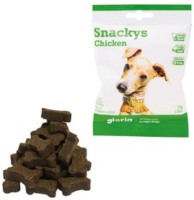 Snack para Cães Gloria Snackys Frango (30 X 75 G)