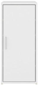 Sapateiras 2 pcs 32x35x70 cm contraplacado branco