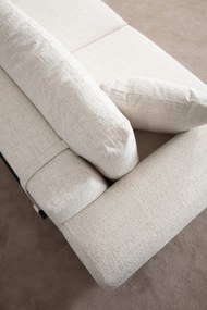 Sofá de 3 Lugares Eti – Branco – 220 cm x 98 cm x 78 cm