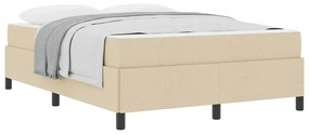 Cama Box Creme, Preto 140 x 190 cm