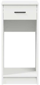 Suporte torre de computador com gaveta 35x45x77 cm branco