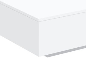 Mesa de centro 100x100x31 cm derivados de madeira branco