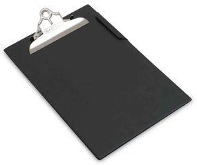 Prancheta com Mola Pvc A4 Preto Rapesco