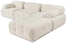 **** Sofá de Canto Doblo – Creme – 300x200 cm

**