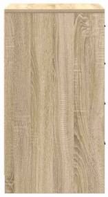 Buffet Carvalho Sonoma 40x41x75 cm Madeira Engenharia