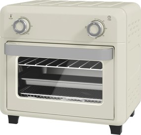Fritadeira sem óleo de 10 L, mini-forno de ar quente de 1 000 W com temperatura regulável entre 80 °C e 230 °C, temporizador, 32 x 27,2 x 29,8 cm