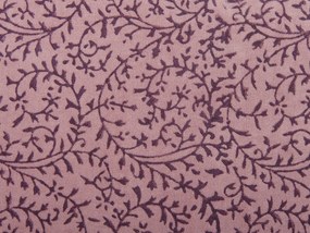 Conjunto de 2 almofadas em decorativas 45 x 45 cm em veludo rosa ROMNEYA Beliani