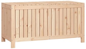 Caixa de arrumação jardim 121x55x64 cm pinho maciço