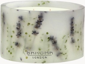 Vela perfumada artesanal com três pavios Botanica (lavanda, cedro)