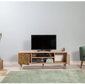 Móvel TV Truva – Carvalho Sonoma – 140x50x40 cm