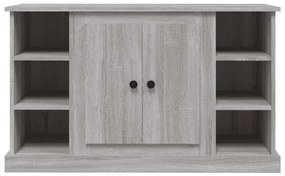 Aparador 100x35,5x60 cm derivados de madeira cinzento sonoma