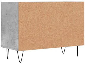 Móvel de TV 69,5x30x50 cm derivados de madeira cinzento cimento