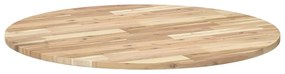 Tampo de mesa redondo Ø90x2 cm madeira de acácia maciça