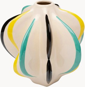 Jarra pintada à mão Harlequin, Alt 23 cm