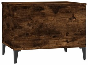 Mesa de centro 60x44,5x45 cm derivados madeira carvalho fumado