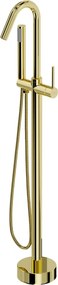 Mexen Gaja torneira de banheira independente, dourada - 75333-50
