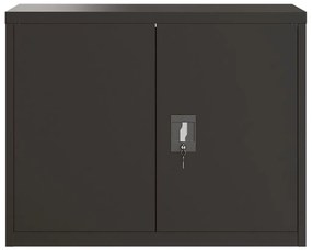 Arquivador 90x40x110 cm aço preto