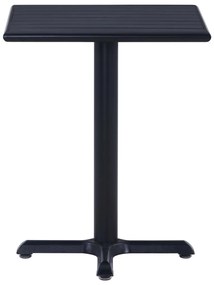 Mesa de jardim 60x60x75 cm preto