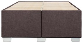Estrutura de cama sem colchão 120x190cm castanho escuro