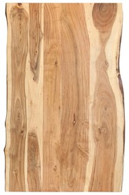 Tampo de mesa 100x(50-60)x3,8 cm madeira de acácia maciça