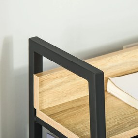 Estante com Prateleiras – Modelo Nancy – 70x35x149 – Madeira – 6 Nívei