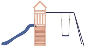 Conjunto de brincar para exterior madeira de douglas maciça