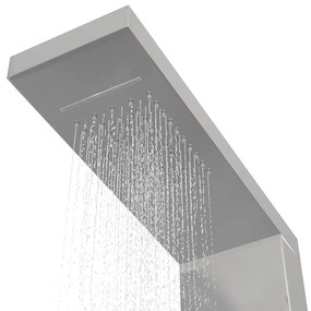 Sistema de coluna de duche quadrado aço inoxidável