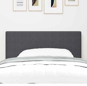 Cabeceira vidaXL Design Simples Cinza Escuro 100 cm Tecido Corduroy