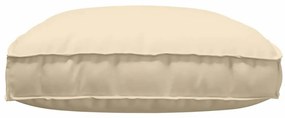 Cushion para Palete para Assento Bege 120x80x12 cm em Tecido Oxford