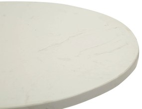 MESA DE CENTRO Ø 37,5X58 CM PRATEADO