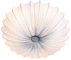 Candeeiro de teto design cinzento 60 cm 5 luzes - Plu