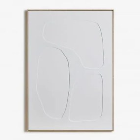 Pintura Decorativa Pintada À Mão Com Relevo Helvon B & 100 X 140 Cm - Sklum