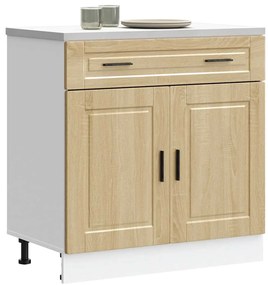 vidaXL Armário base de cozinha Porto derivados madeira carvalho sonoma
