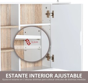 Armário Moderno – Modelo Lyon – 60x14.5x49.4 – Armazenamento Vertical