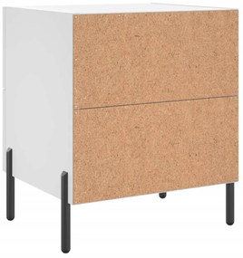 Mesa de cabeceira 40x35x47,5 cm derivados de madeira branco