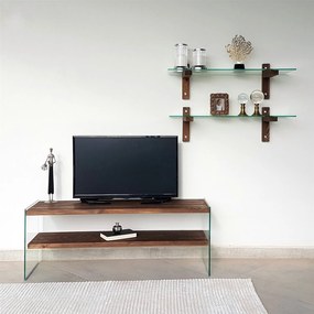 Unidade TV TV105 – Nogueira – 120x45x35 cm