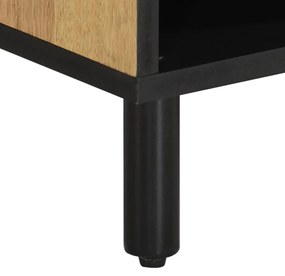 Móvel de TV 80x33x46 cm madeira de mangueira maciça