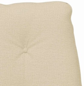 Poltrona Relaxante em Tecido Creme