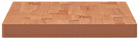 Tampo de mesa retangular 100x50x4 cm madeira de faia maciça
