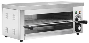 vidaXL Grelhador elétrico salamandra 2500 W aço inoxidável