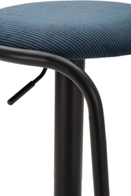 Banco de Bar Destiny Navy com Altura Regulável – Ø41x61-83 cm – Preto