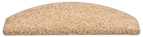 Tapete/carpete para degraus 15 pcs 65x21x4 cm dourado