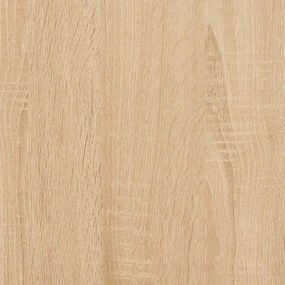 idaXL Armário máquina lavar roupa 64x25,5x190 cm carvalho sonoma