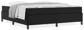 Estrutura de cama com colchão Preto 180 x 200 cm
