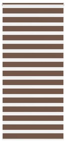 vidaXL Cortina de zebra 100x230 cm largura do tecido 95,9 cm poliéster