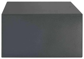 Cofre Eletrónico Cinza Escuro 42x37x20 cm Aço